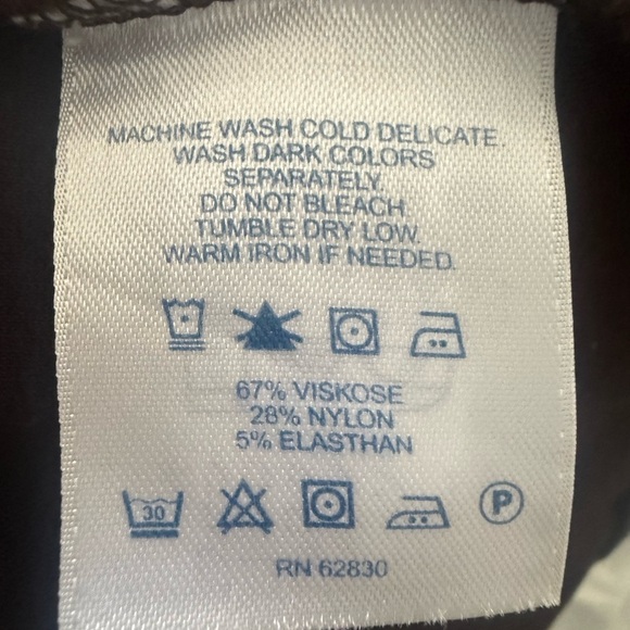 Lands' End Chocolate brown polka dot Dress size 10 - Picture 8 of 9